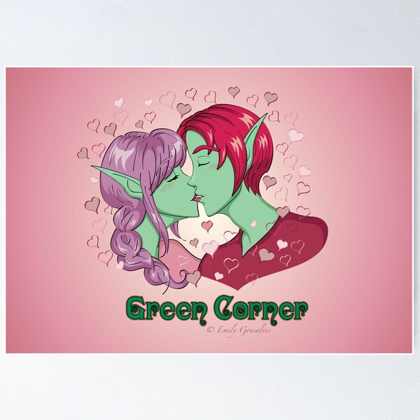 Valentine Kiss Poster