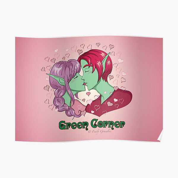 Valentine Kiss Poster