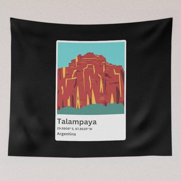 Item preview, talampaya Argentina Abstract Art designed and sold by Pixelish.