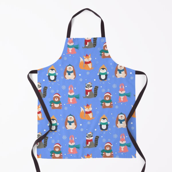Item preview, Christmas Winter Animals Hedgehog Racoon Penguin Foxes designed and sold by PY Tees.