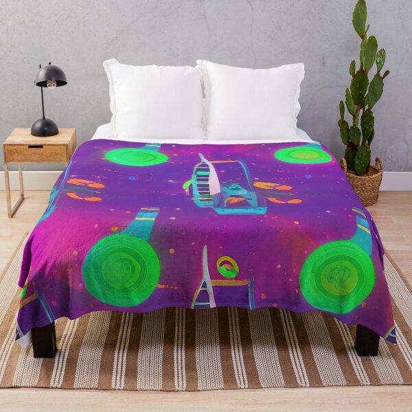 Item preview, Neon Spaceships designed and sold by AltenborgMedia.