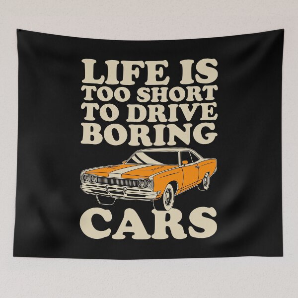 Item preview, Car Enthusiast Car Guy Life Is Too Short to Drive Boring Cars designed and sold by abulfaruque.