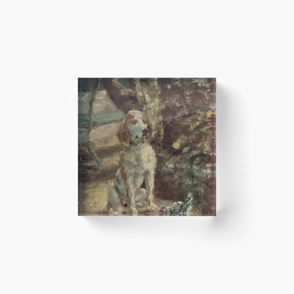 Item preview, The Artist's Dog Flèche - Henri de Toulouse-Lautrec designed and sold by TheGuestCat.
