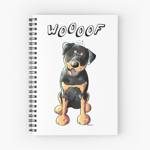 Item preview, Woof Rottweiler Dog - Dogs - Cartoon - Gift - Puppy designed and sold by modartis.