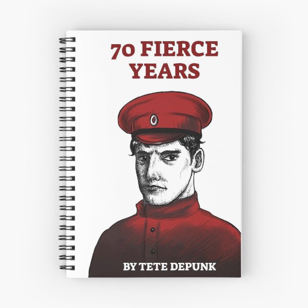 Item preview, 70 Fierce Years - Cover Design for Tete DePunk designed and sold by FortunusGames.
