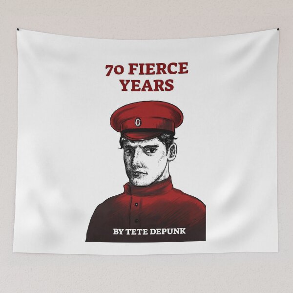 Item preview, 70 Fierce Years - Cover Design for Tete DePunk designed and sold by FortunusGames.