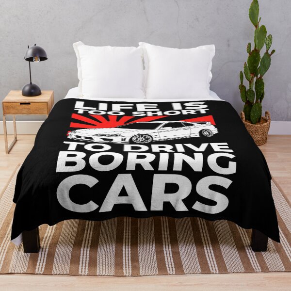 Item preview, JDM Car Lover Car Guy Life Is Too Short to Drive Boring Cars designed and sold by abulfaruque.