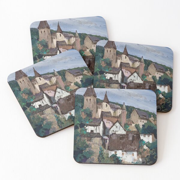 Item preview, European Village Landscape designed and sold by kimbongjune.
