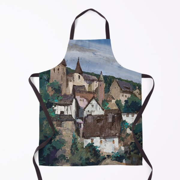 Item preview, European Village Landscape designed and sold by kimbongjune.