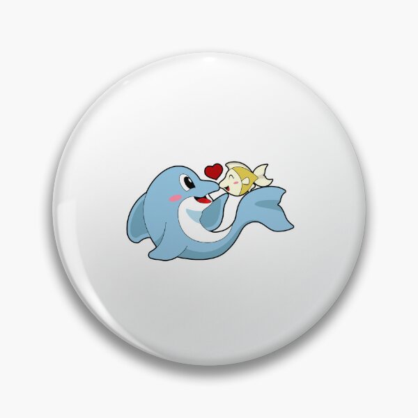 Artikelvorschau, Delfin Liebe Fisch entworfen und verkauft von Snabdesign84.