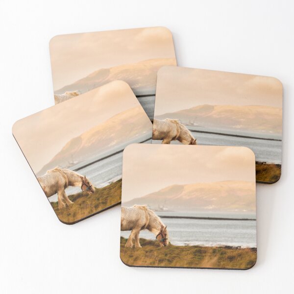 Item preview, Grazing horse, Cooley Peninsula  designed and sold by Marcin W Photography.
