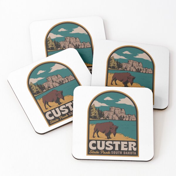 Item preview, Custer State Park South Dakota Vintage Badge designed and sold by HalpinDesign.