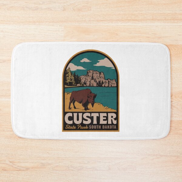 Item preview, Custer State Park South Dakota Vintage Badge designed and sold by HalpinDesign.