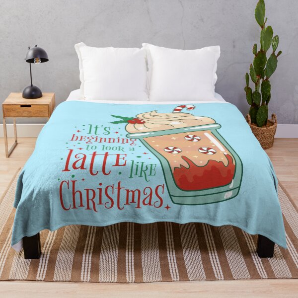 Item preview, Christmas Quote - It’s Beginning To Look a Latte Like Christmas designed and sold by KaylaStudio.