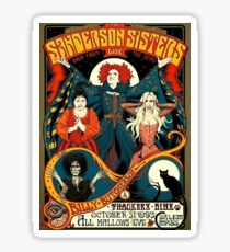 Sanderson Sisters Tour Poster Sticker