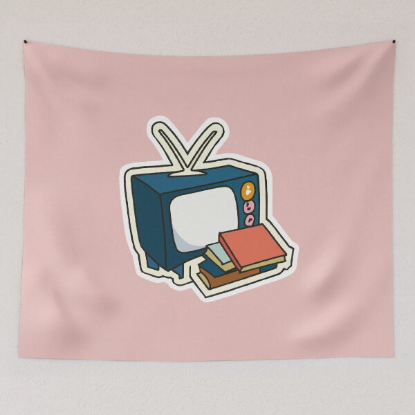 Item preview, Books and a TV designed and sold by JandyDesign.