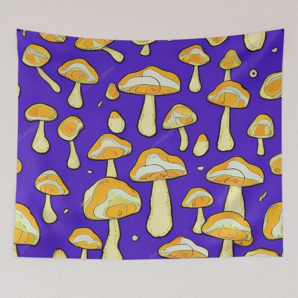 Item preview, Flying Mushrooms designed and sold by AltenborgMedia.