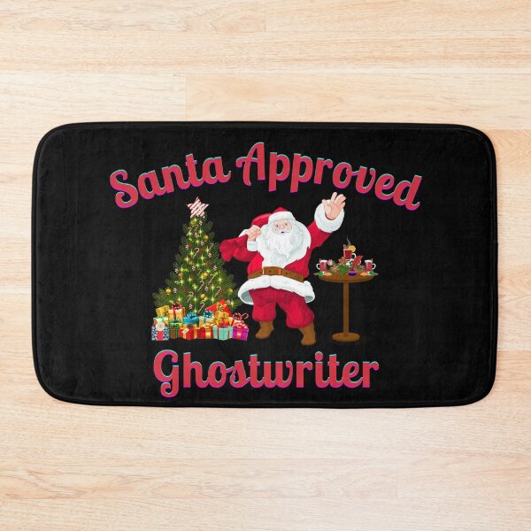 Item preview, Santa Approved Ghostwriter - Black Background designed and sold by TheKnightWriter.