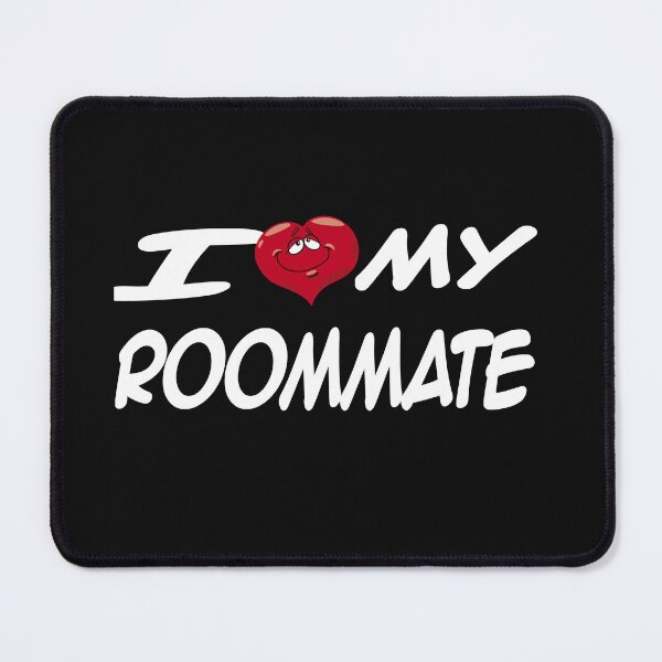 Item preview, I Love My Roommate Couples Matching Bff Bestfriend Sticker designed and sold by CuteHigh01.