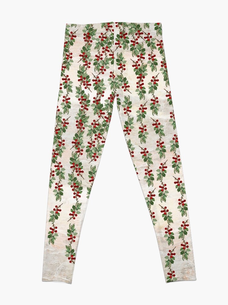 Alternate view of Berries falling from Heaven Leggings