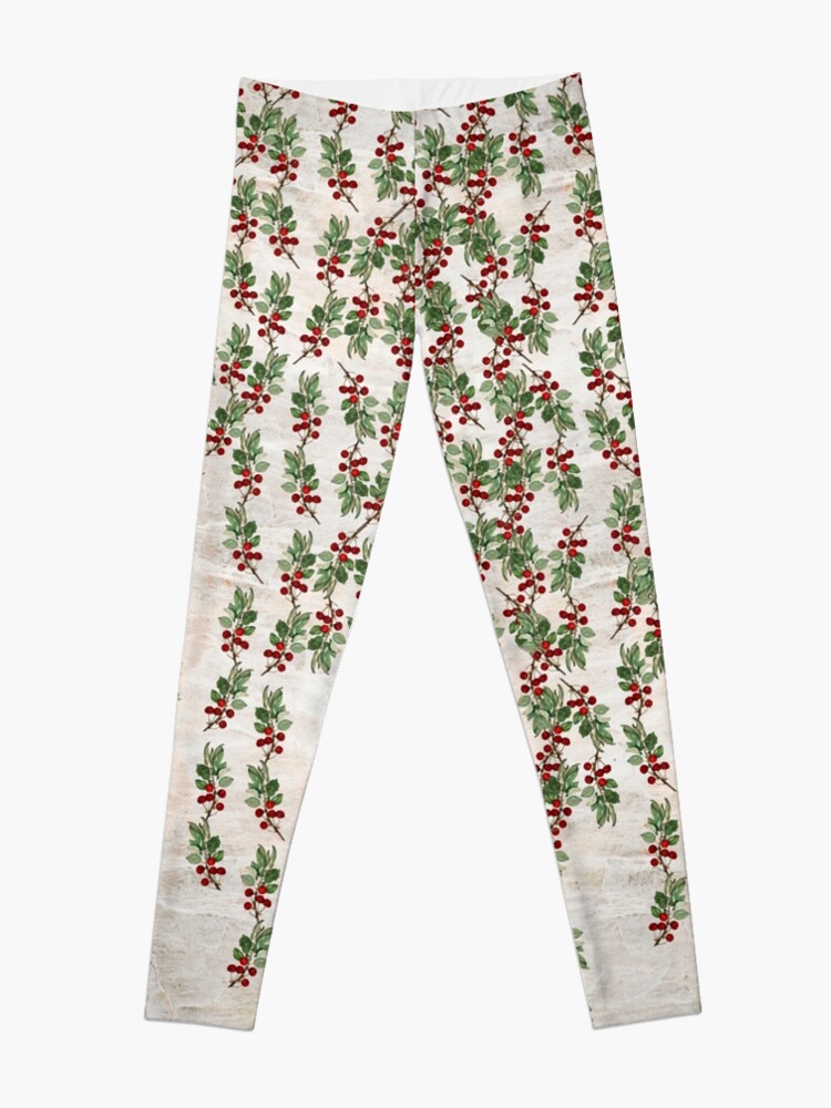 Alternate view of Berries falling from Heaven Leggings