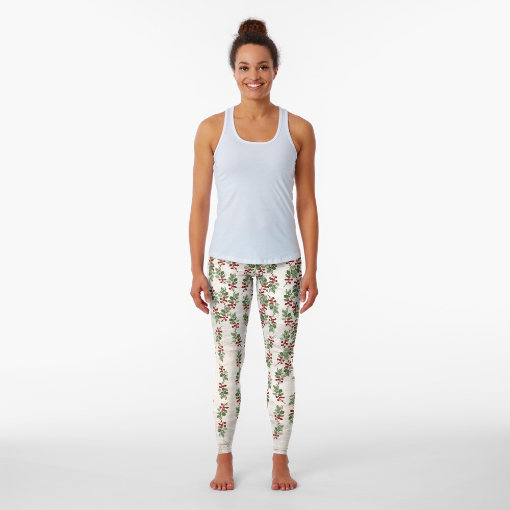 Berries falling from Heaven Leggings
