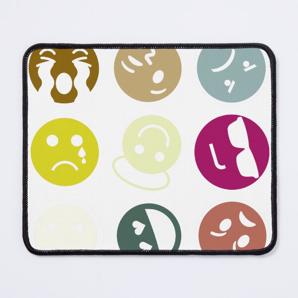 Item preview, Emoji Funny Multi Color Face designed and sold by Pixel4Art.