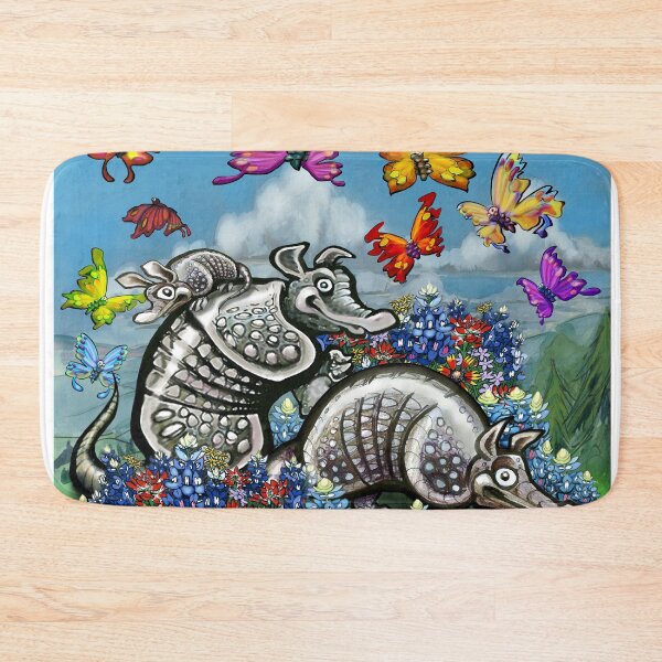 Item preview, Armadillos Bluebonnets Wildflowers Butterflies designed and sold by Kevin Middleton.