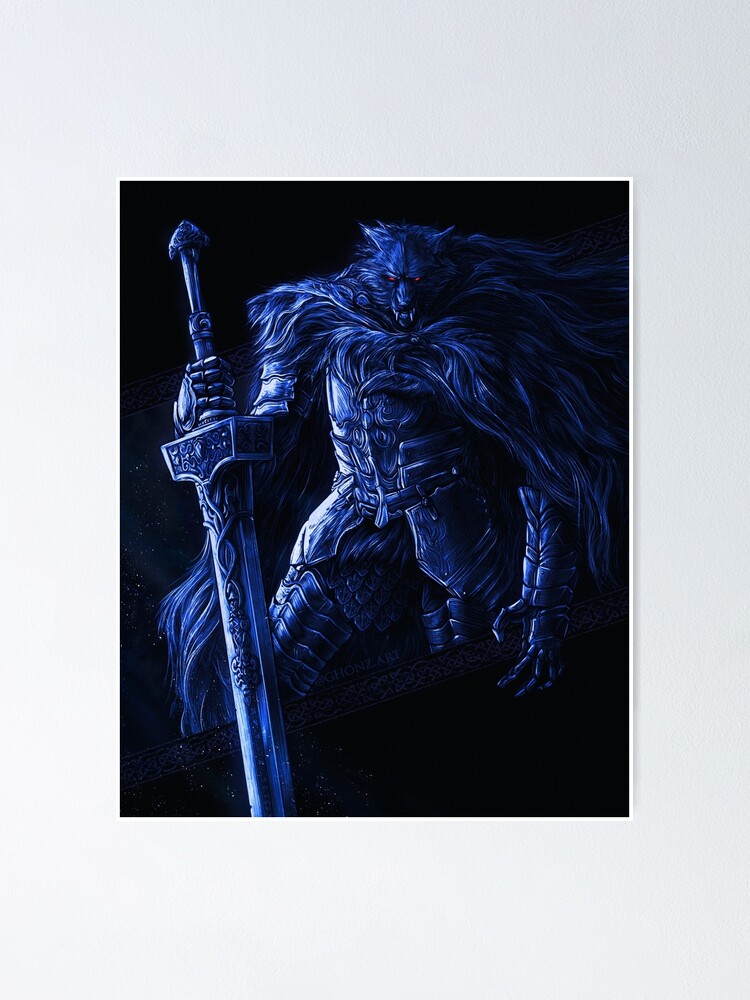 BLAIDD THE HALF-WOLF&quot; Poster by Ghonz | Redbubble
