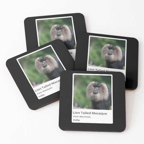 Item preview, lion tailed macaque designed and sold by Pixelish.