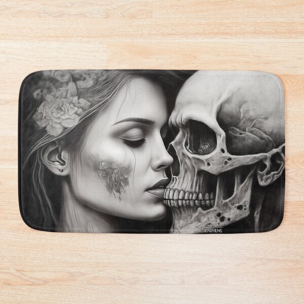 Item preview, skull kiss designed and sold by Jenslemmens.