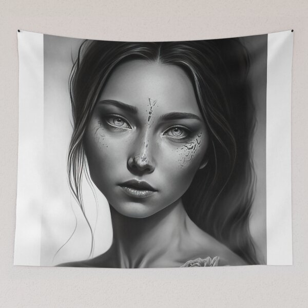 Item preview, face tattoo design designed and sold by Jenslemmens.