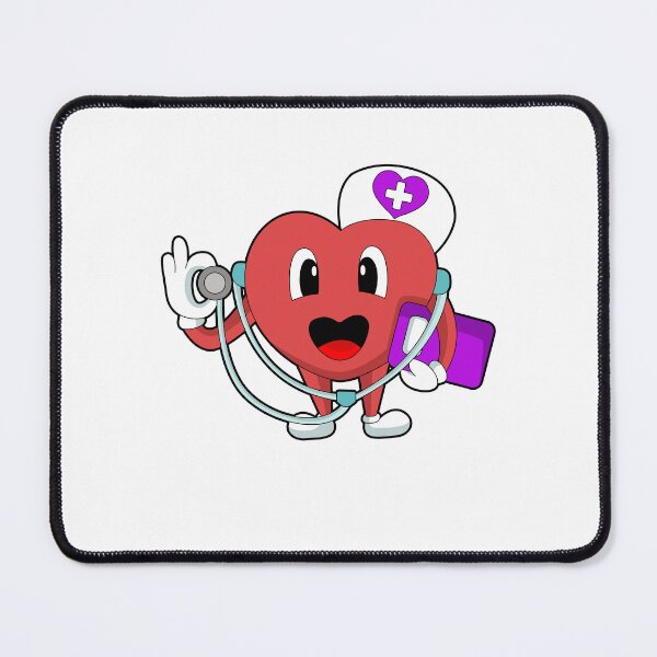 Item preview, Nurse Heart Stethoscope designed and sold by Snabdesign84.