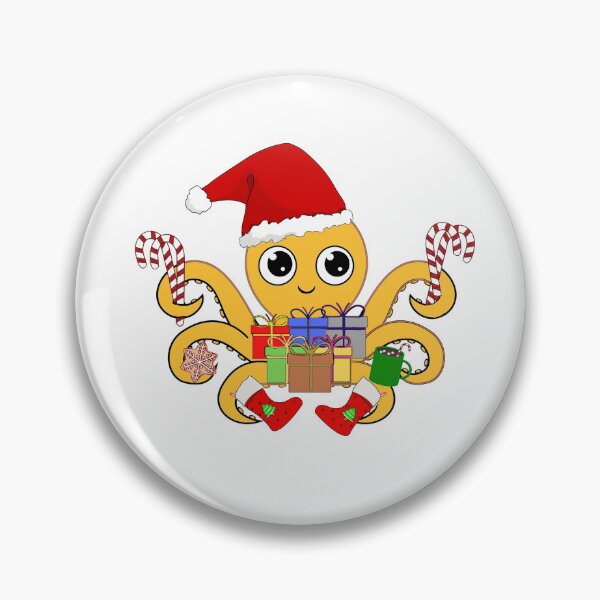 Item preview, Christmas Octopus designed and sold by Eklectikos.