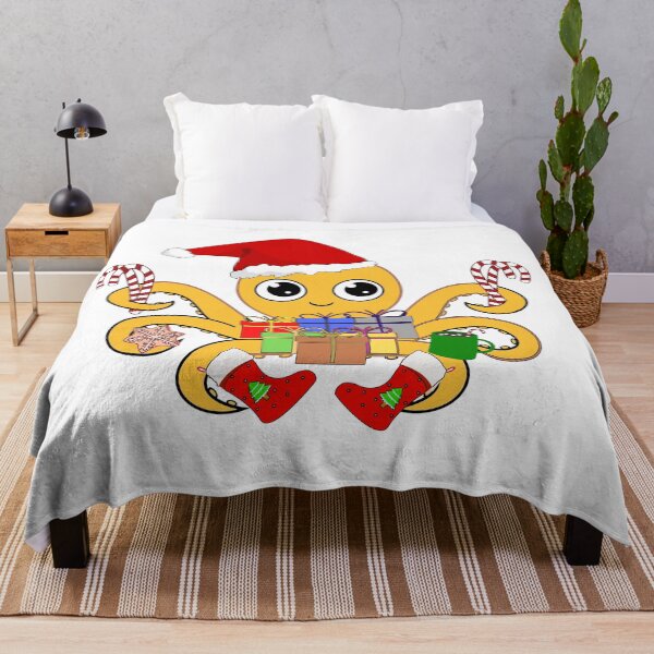 Item preview, Christmas Octopus designed and sold by Eklectikos.