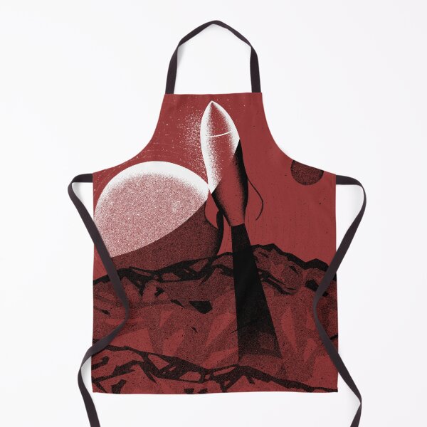 Item preview, Red and black retro futuristic Space dream designed and sold by Popalt.