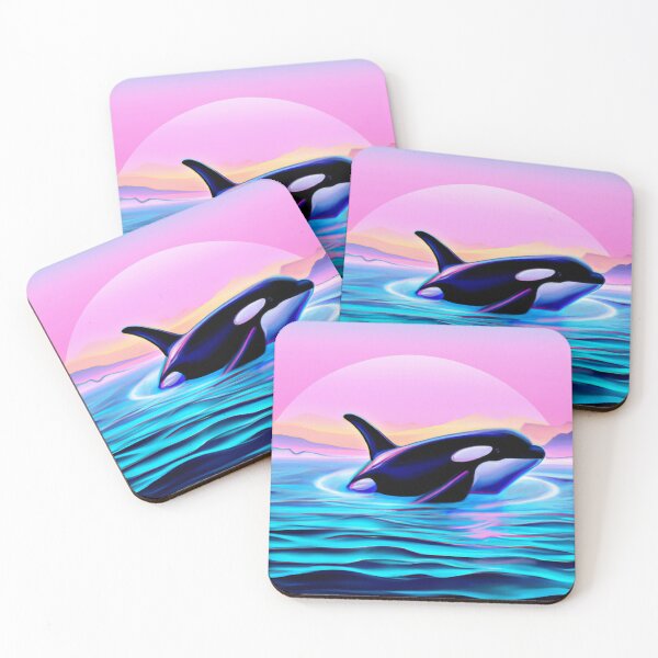 Item preview, Orca Sunset designed and sold by Heather Land.
