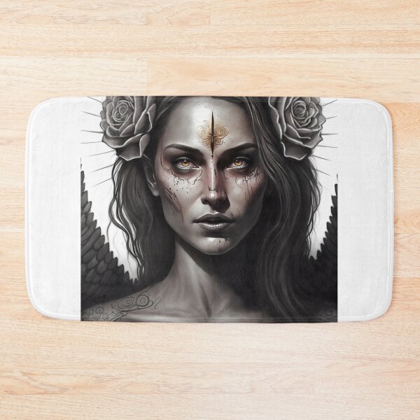 Item preview, fallen angel tattoo design designed and sold by Jenslemmens.