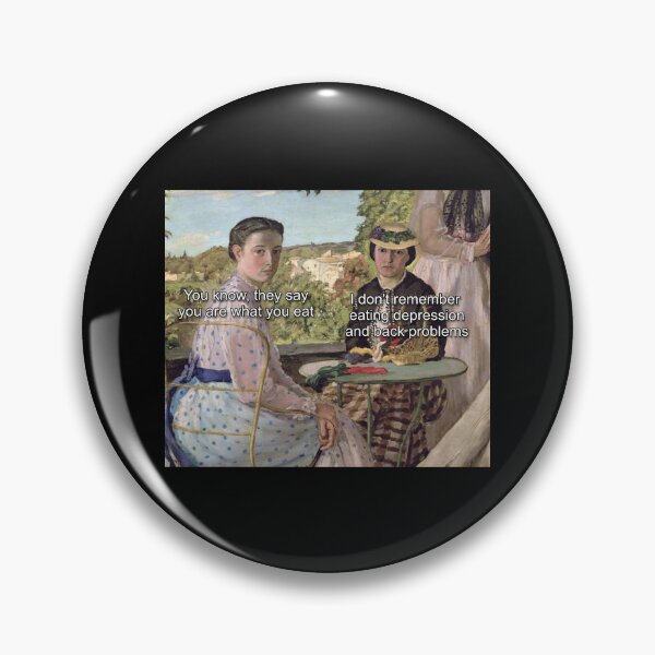Item preview, I don't remember eating depression and back problems - Thanksgiving, Christmas And Birthday Party Gift Ideas for Classic Memes Lovers and Fans designed and sold by Memeing Everything.