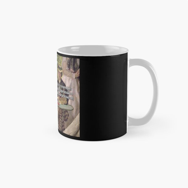Item preview, I don't remember eating depression and back problems - Thanksgiving, Christmas And Birthday Party Gift Ideas for Classic Memes Lovers and Fans designed and sold by Memeing Everything.