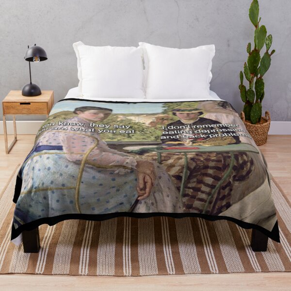 Item preview, I don't remember eating depression and back problems - Thanksgiving, Christmas And Birthday Party Gift Ideas for Classic Memes Lovers and Fans designed and sold by Memeing Everything.