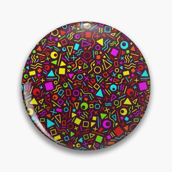 Item preview, A Retro Style Colorful Seamless Pattern with Geometric Shapes designed and sold by deepakrode7.