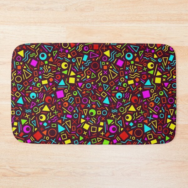 Item preview, A Retro Style Colorful Seamless Pattern with Geometric Shapes designed and sold by deepakrode7.