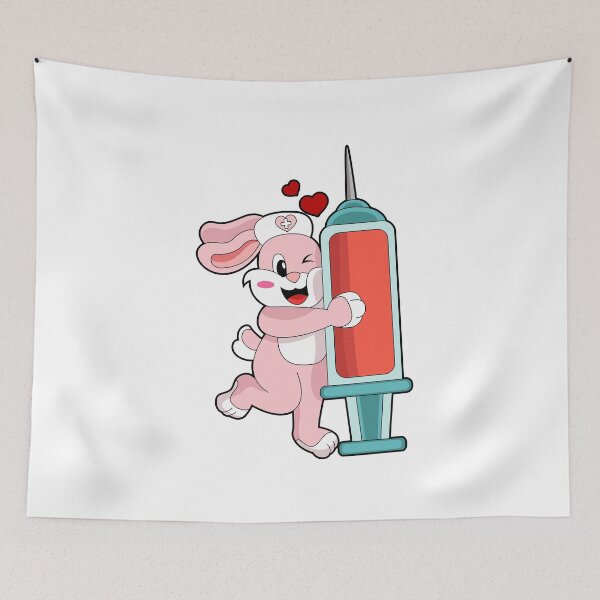 Item preview, Rabbit Nurse Syringe designed and sold by Snabdesign84.