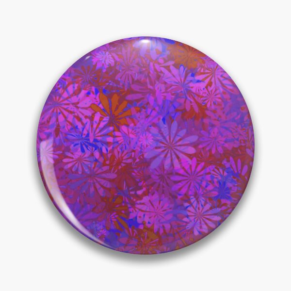 Item preview, Dense Violet Flowers designed and sold by janraydesigns.