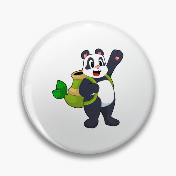 Item preview, Panda Bamboo Backpack designed and sold by Snabdesign84.