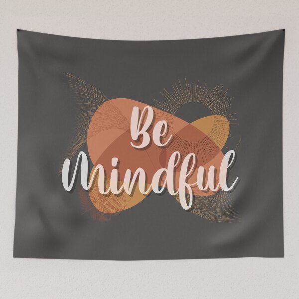 Item preview, Be mindful mug designed and sold by TipTopTapo.