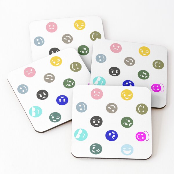 Item preview, Emoji Funny Multi Color Face designed and sold by Pixel4Art.