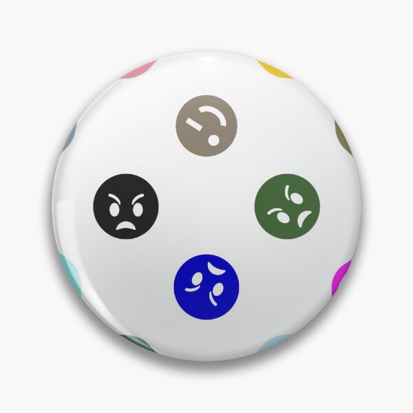 Item preview, Emoji Funny Multi Color Face designed and sold by Pixel4Art.