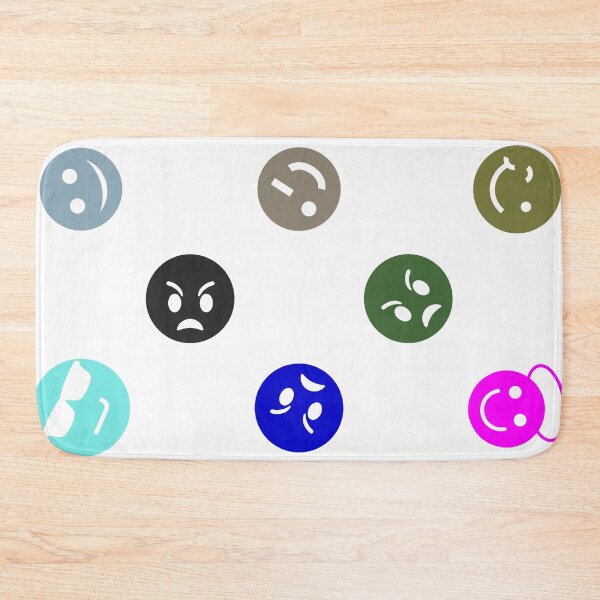 Item preview, Emoji Funny Multi Color Face designed and sold by Pixel4Art.